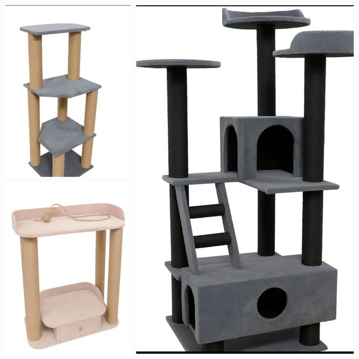 Когтеточка, будиночок для котів.
Стиль, якість і міцність у кожній