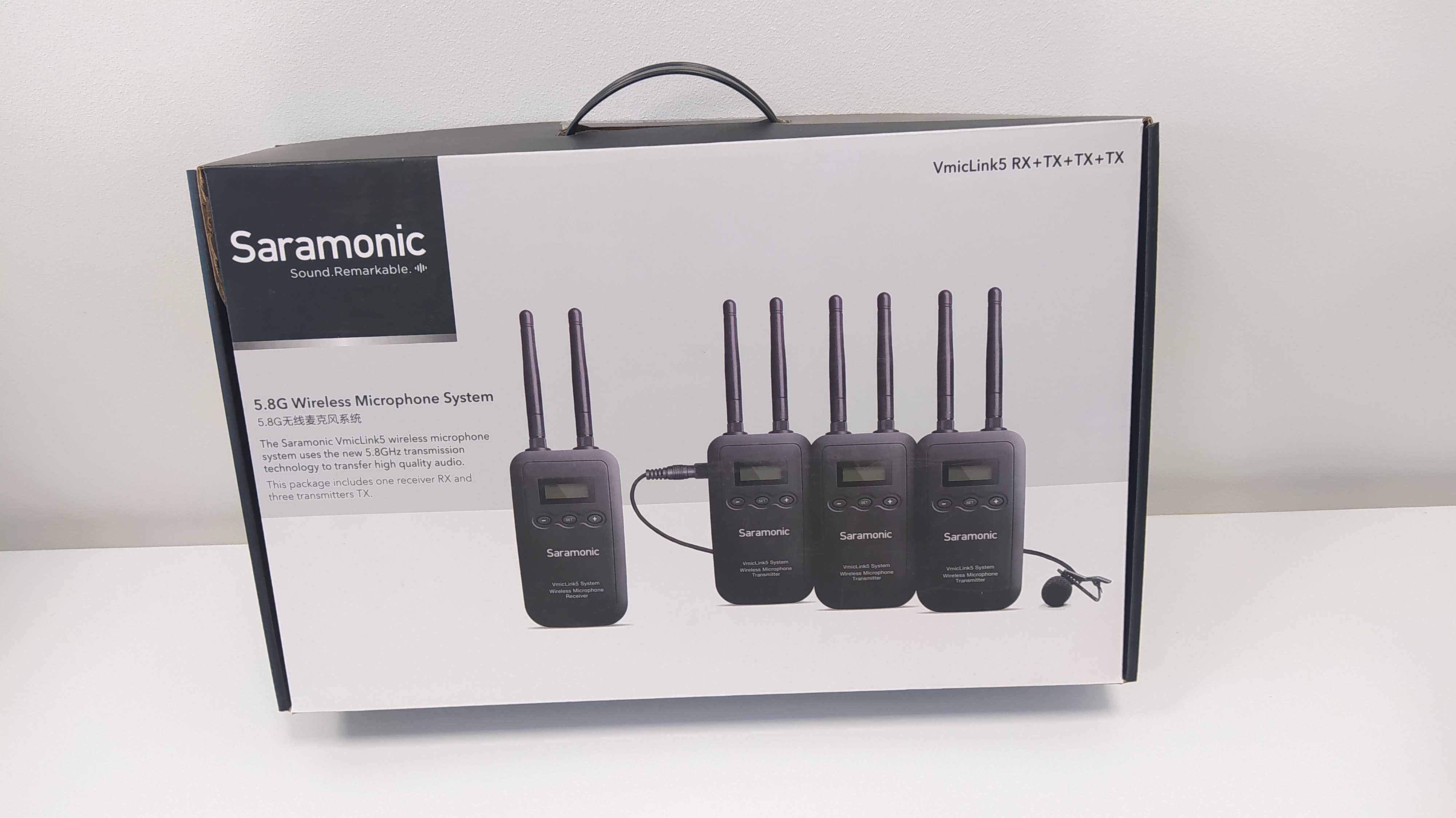 Saramonic VminLink5 RX+TX+TX+TX