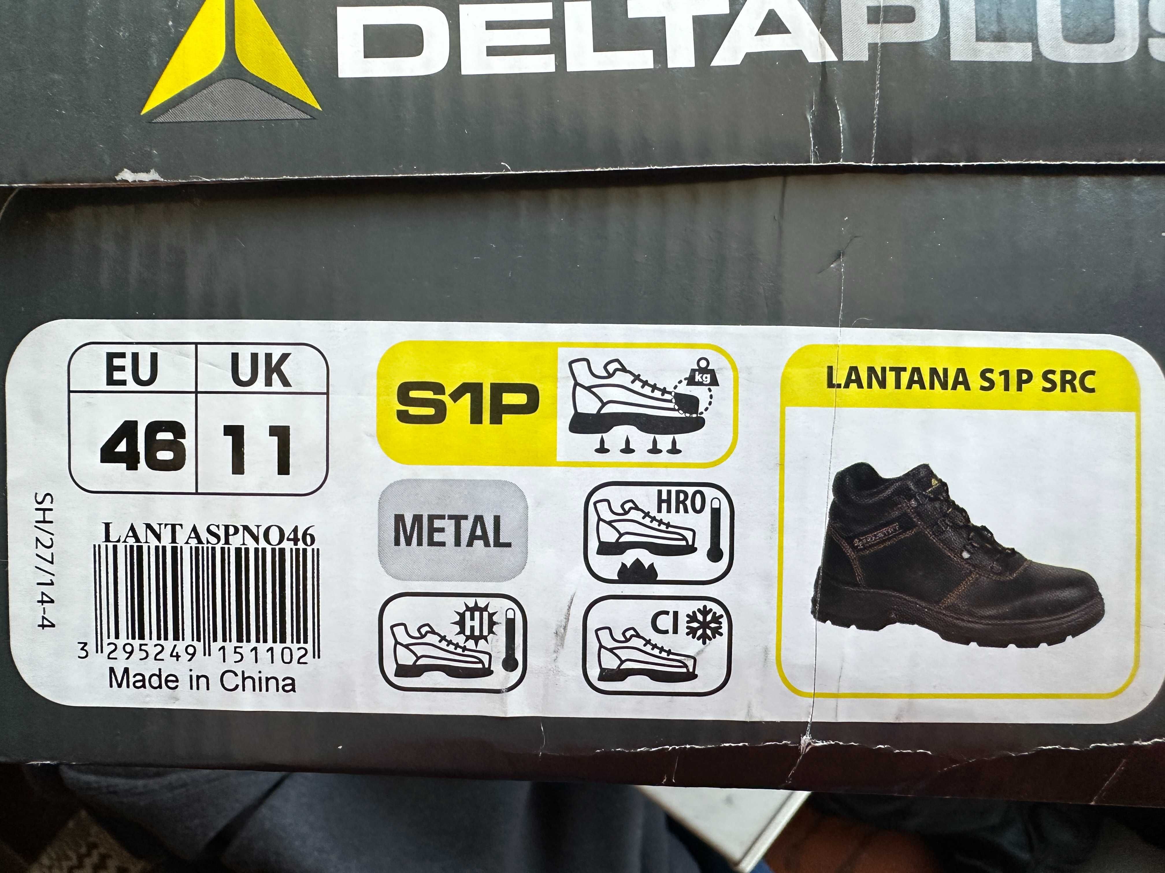 Ботинки рабочие LANTANA S1P SRC