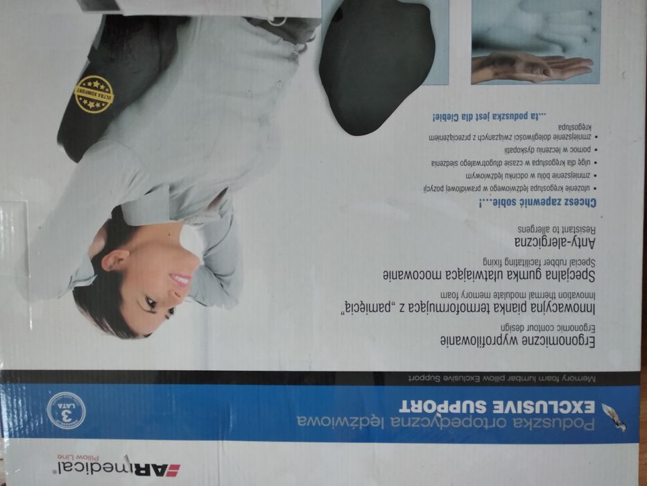 Poduszka ortopedyczna lędźwiowa ARmedical nowa era