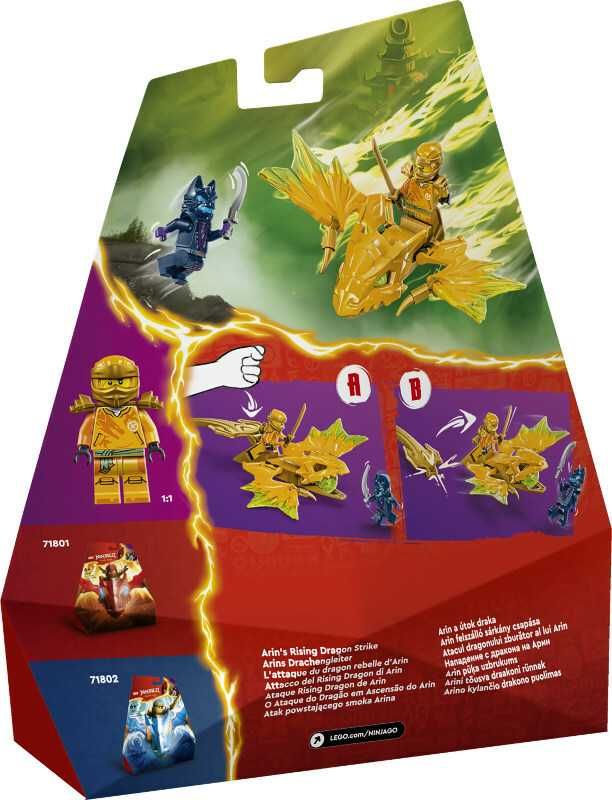 LEGO NINJAGO 71803 atak powstającego smoka ARINA