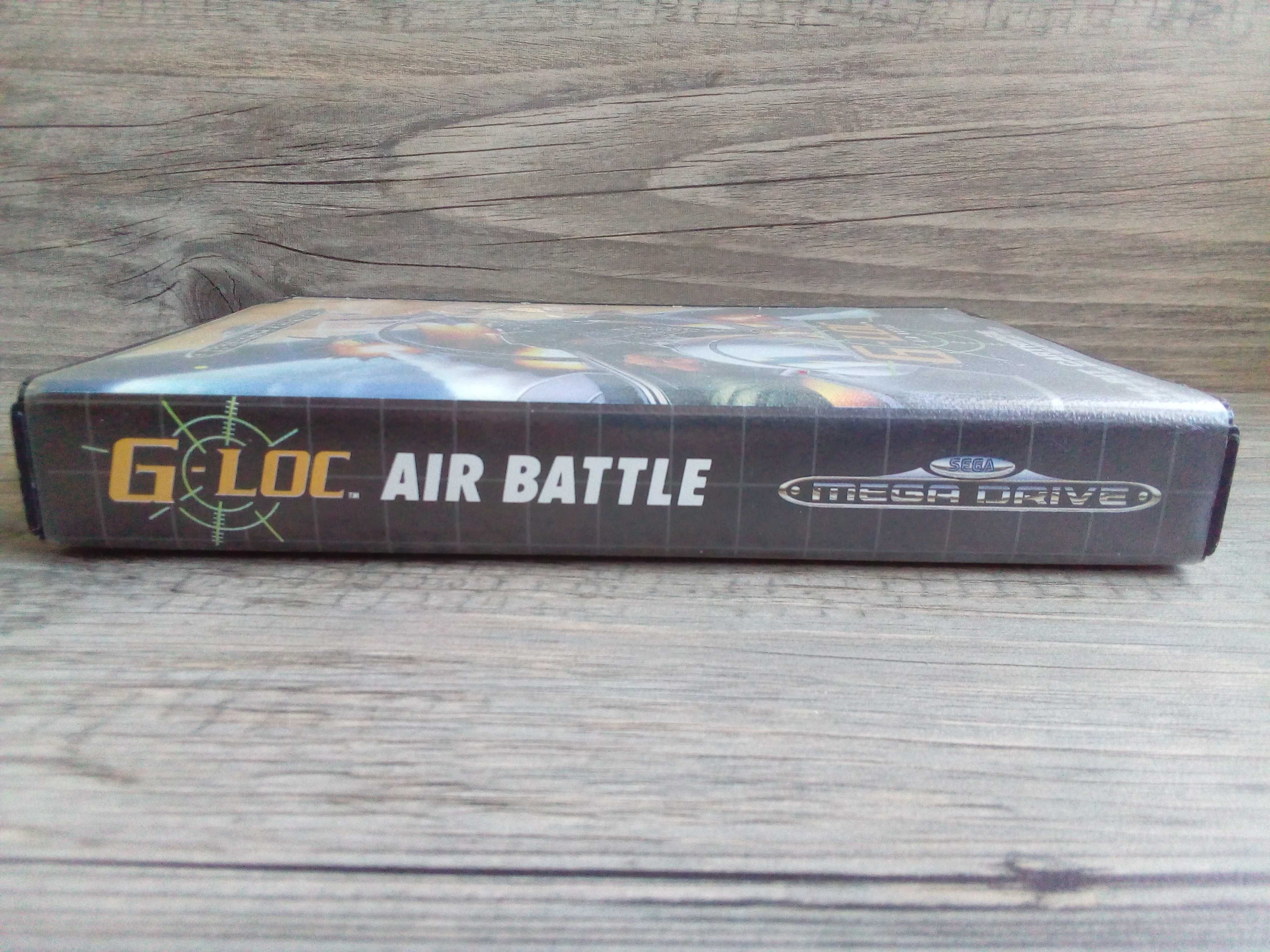 sega mega drive g-loc air battle pudełko