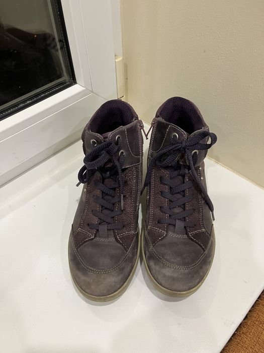 Кеди хайтопи Ecco 38 р gore-tex теплі ботинки кросівки