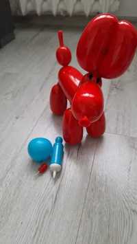 Zabawka interaktywna Piesek robot balonowy Squeakee