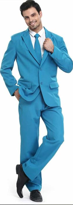 Garnitur turkusowo-niebieski YOULOOKUGLYTODAY rozmiar 3XL