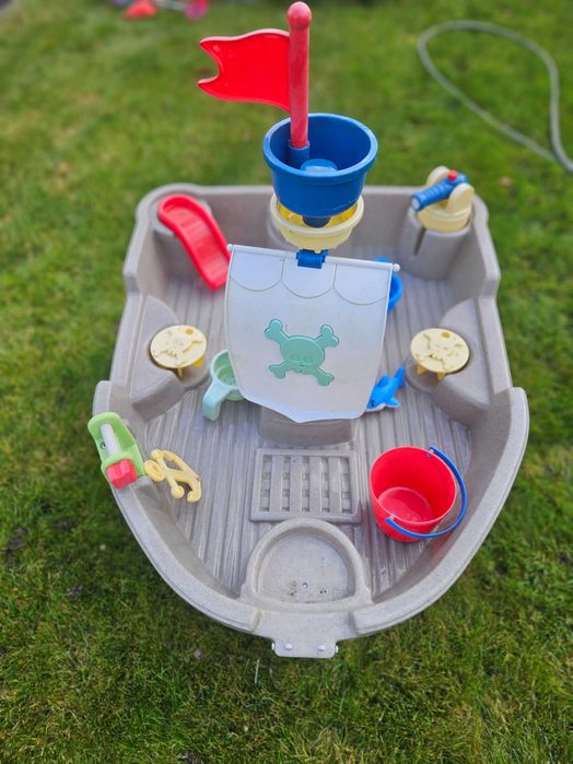 LITTLE TIKES piaskownica stół wodny ogrodowy statek piracki do zabawy