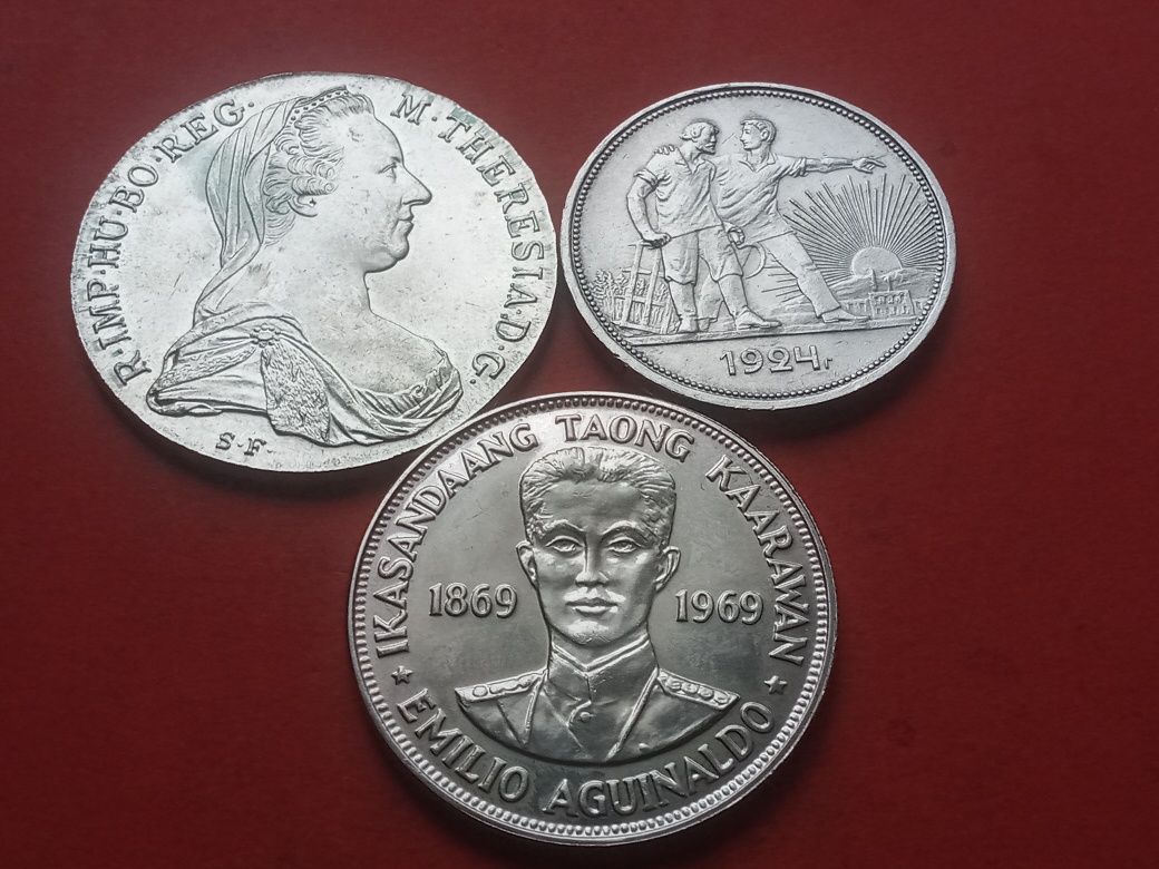 Мікс срібних монет.Оригінали..