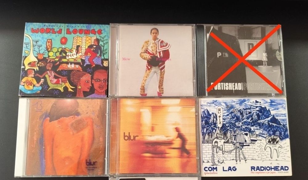 CD's de música usados
