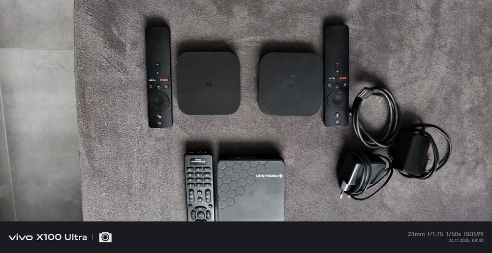 Okazja Mi box 4k dwie sztuki plus Ferguson Tv box