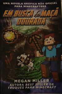 Livro Minecraft - Em busca da Maçã Dourada