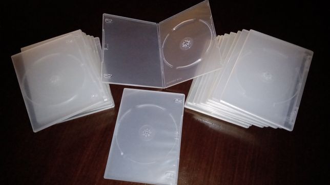 10 Caixas de DVD ou CD