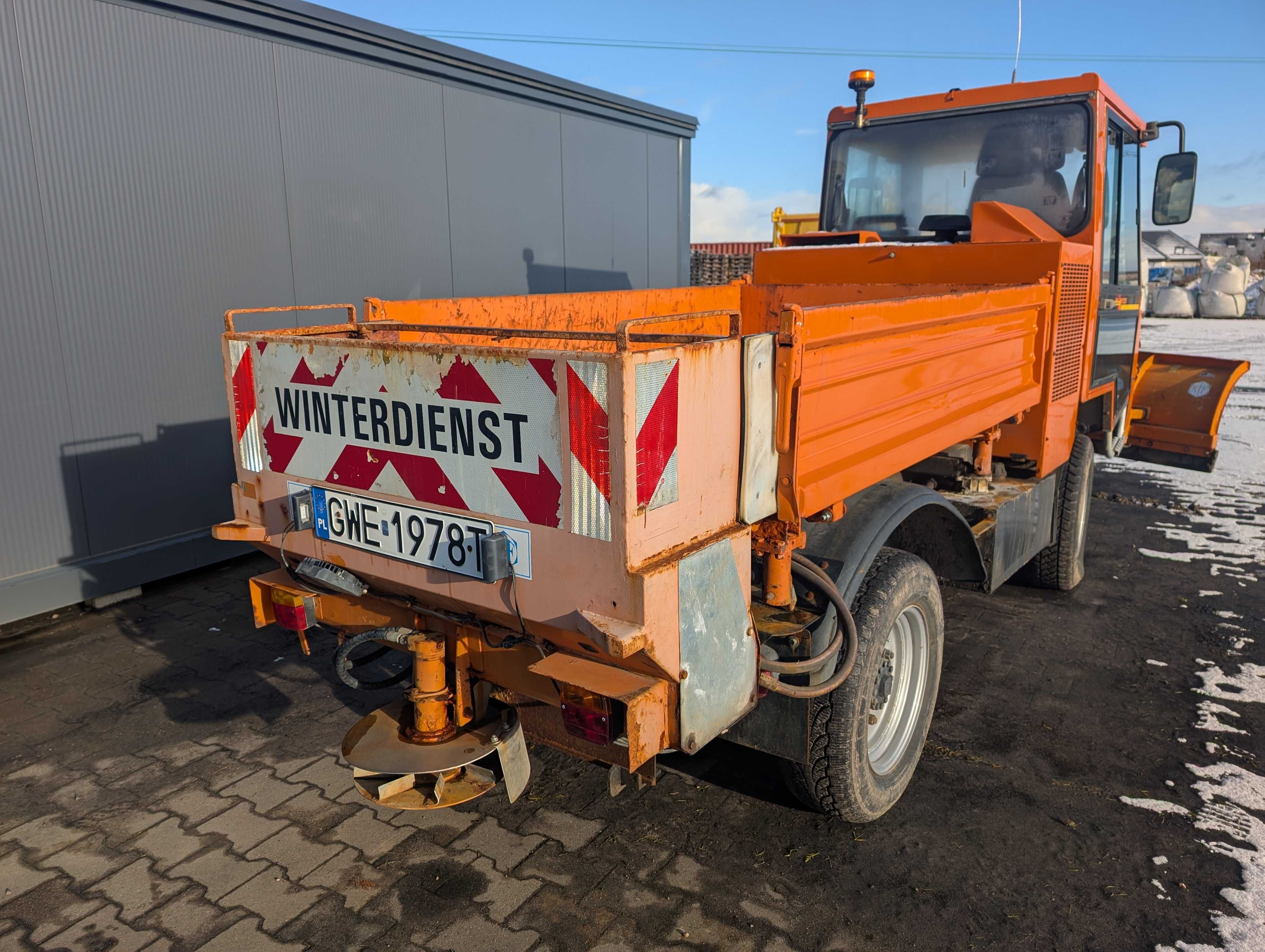 Multicar Kiefer Bokimobil HY1251S 4X4 Wywrotka Pług Piaskarka