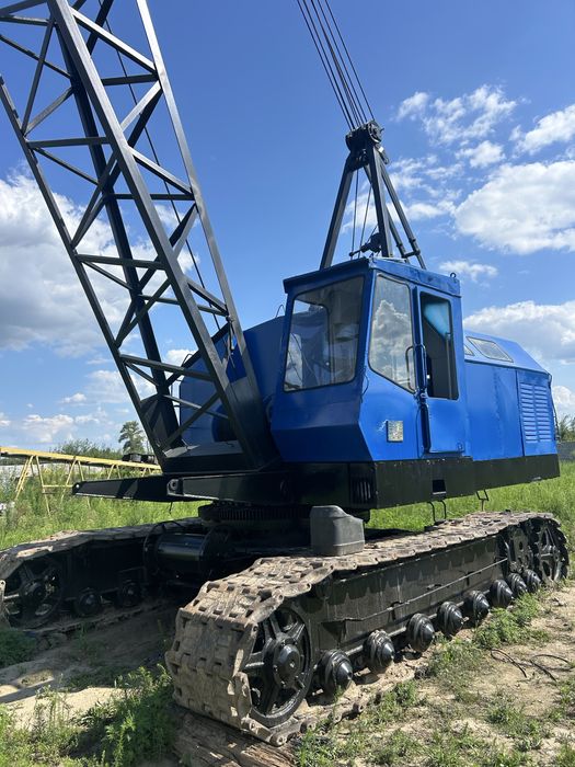Кран гусеничний МКГ-25БР, 25 т, 1989, стріла 23,5 м, гуськ 5 м