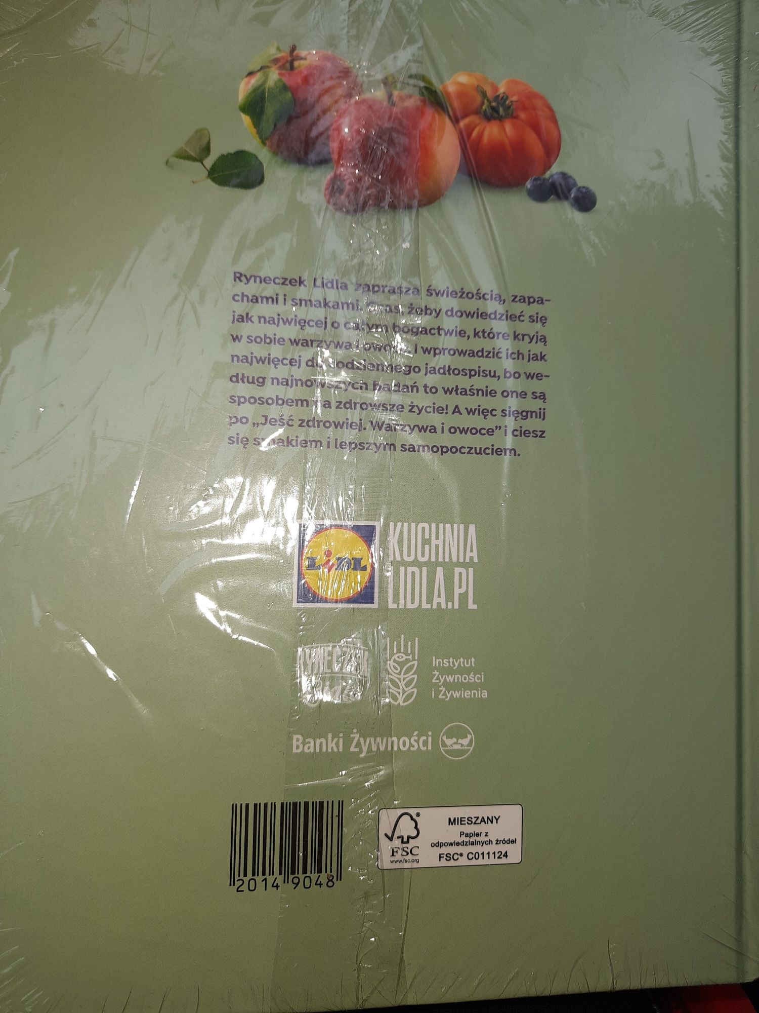 Kuchnia Lidla - książka kucharska nowa - Jeść zdrowiej warzywa i owoce