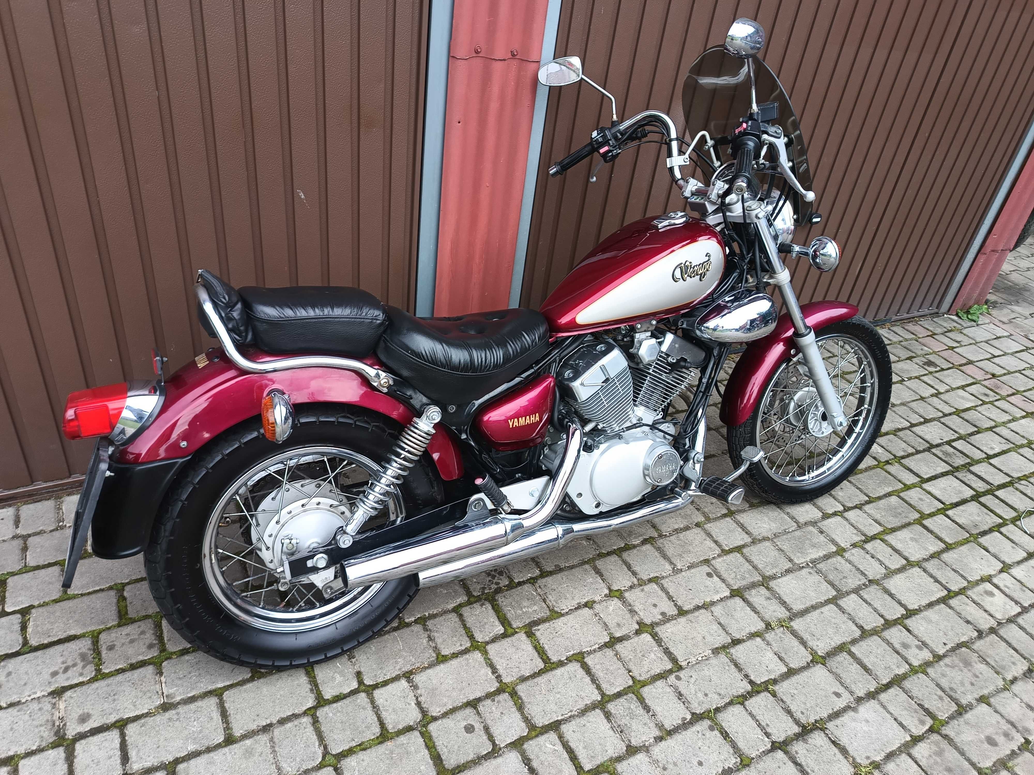 Piękna Xv 250 Virago z Niemiec , MOTOCYKLE ŻURAWICE