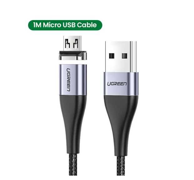 Оригинал UGREEN магнитный кабель micro-USB - Быстрая зарядка.