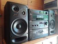 wieża TECHNICS X301 NEW CLASS A wzmacniacz cd deck tu