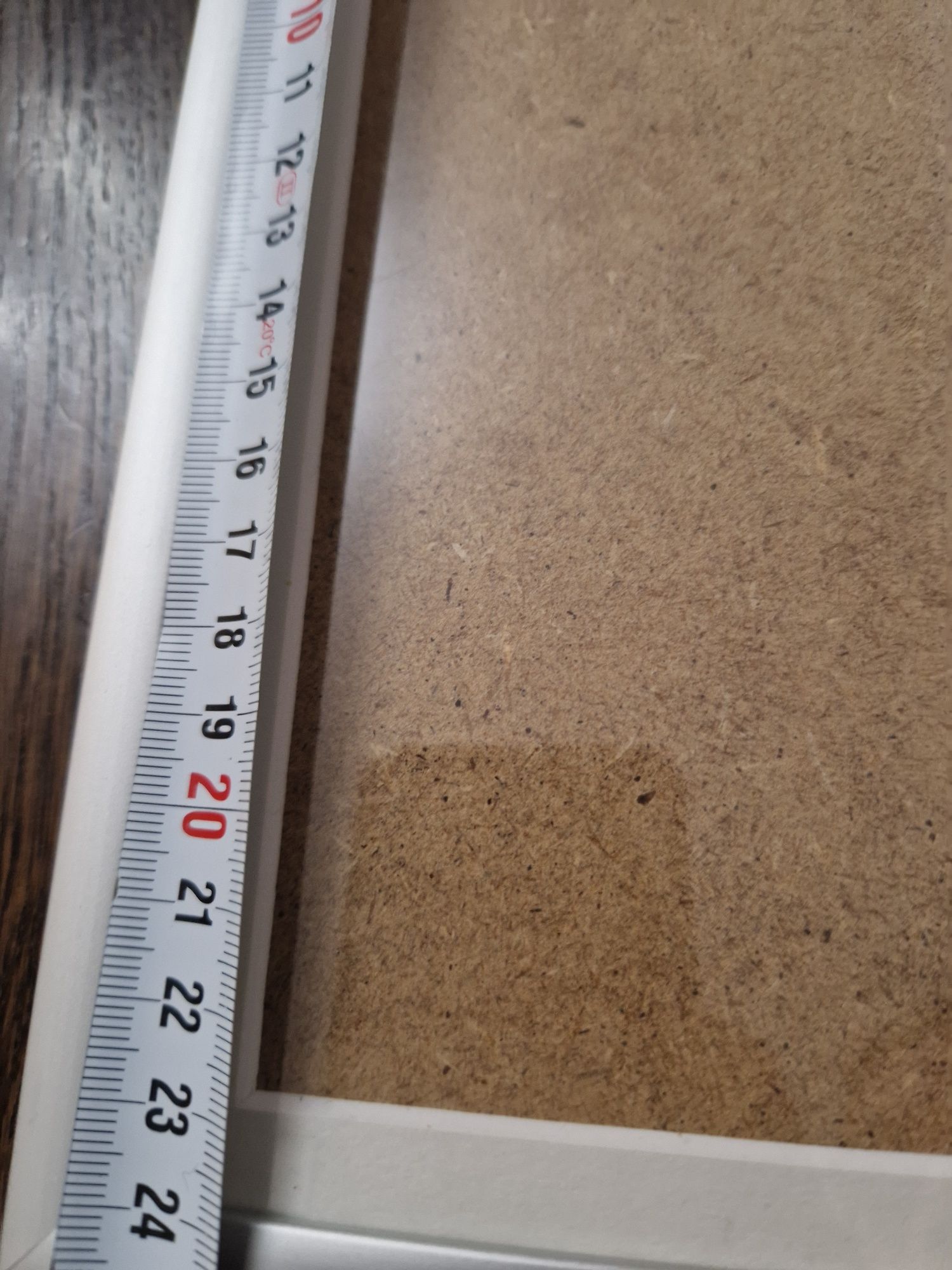 Ramki aluminiowe do zdjęć 2szt. 18,5 x 26 cm srebrne KPL.