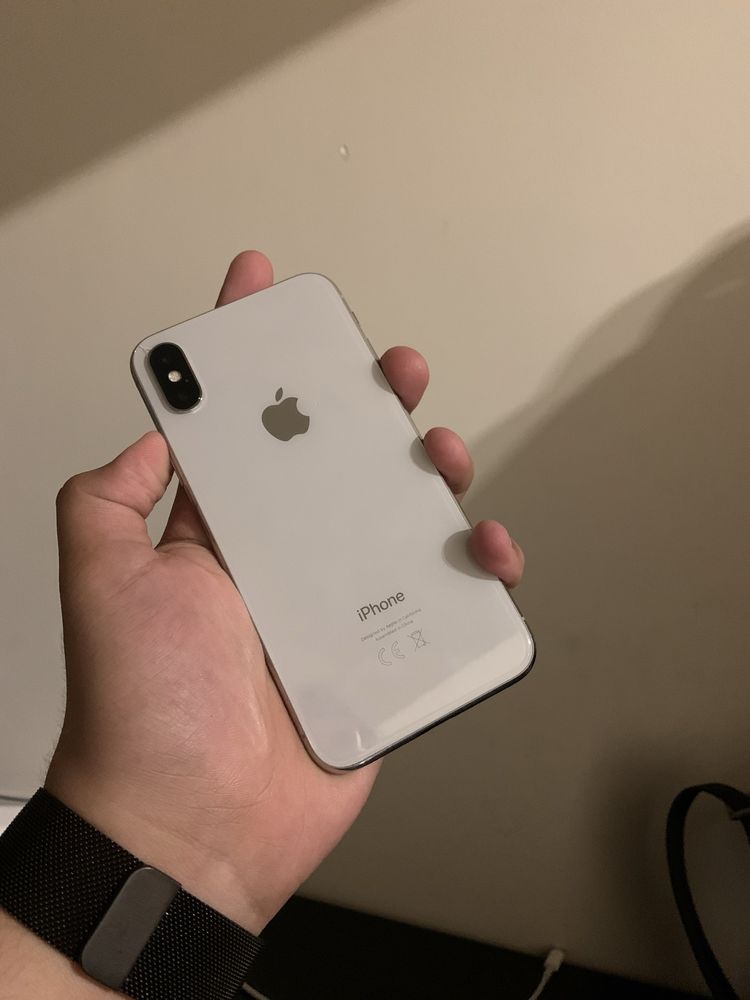 Iphone X 64GB White w BDB stanie