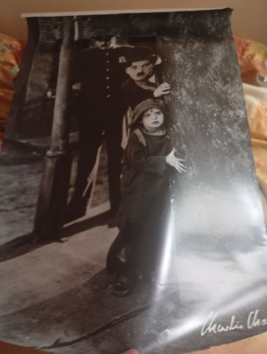 Charlie Chaplin plakat sprzedam