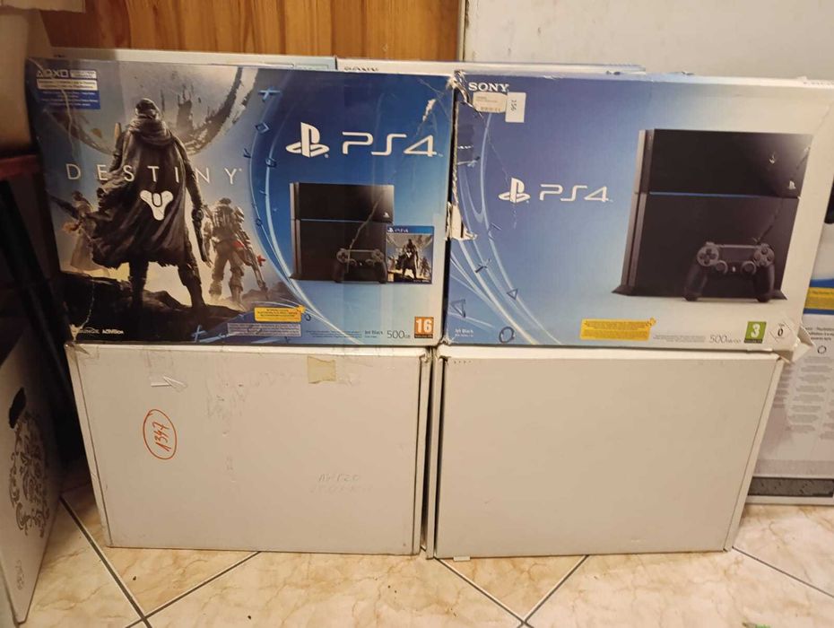 Komplet Kartonów do konsol Ps4 slim Ps4 fat Ps4 Pro