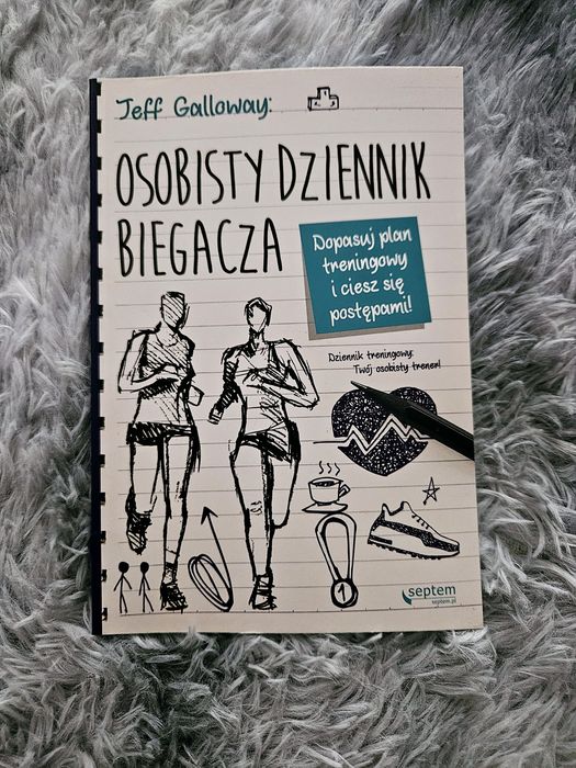 Osobisty dziennik biegacza Jeff Galloway unikat