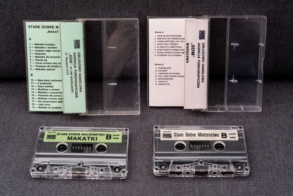 Kasety magnetofonowe  - zestaw 10 szt