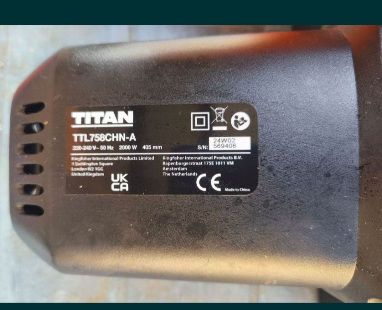 Pil łańcuchowa elektryczna titan ręczna łańcuch oregon