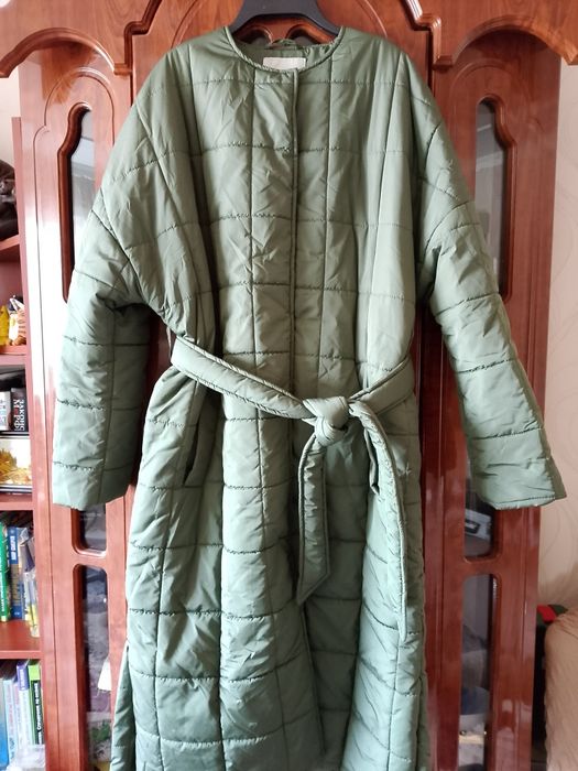 Пальто осіннє стьобане