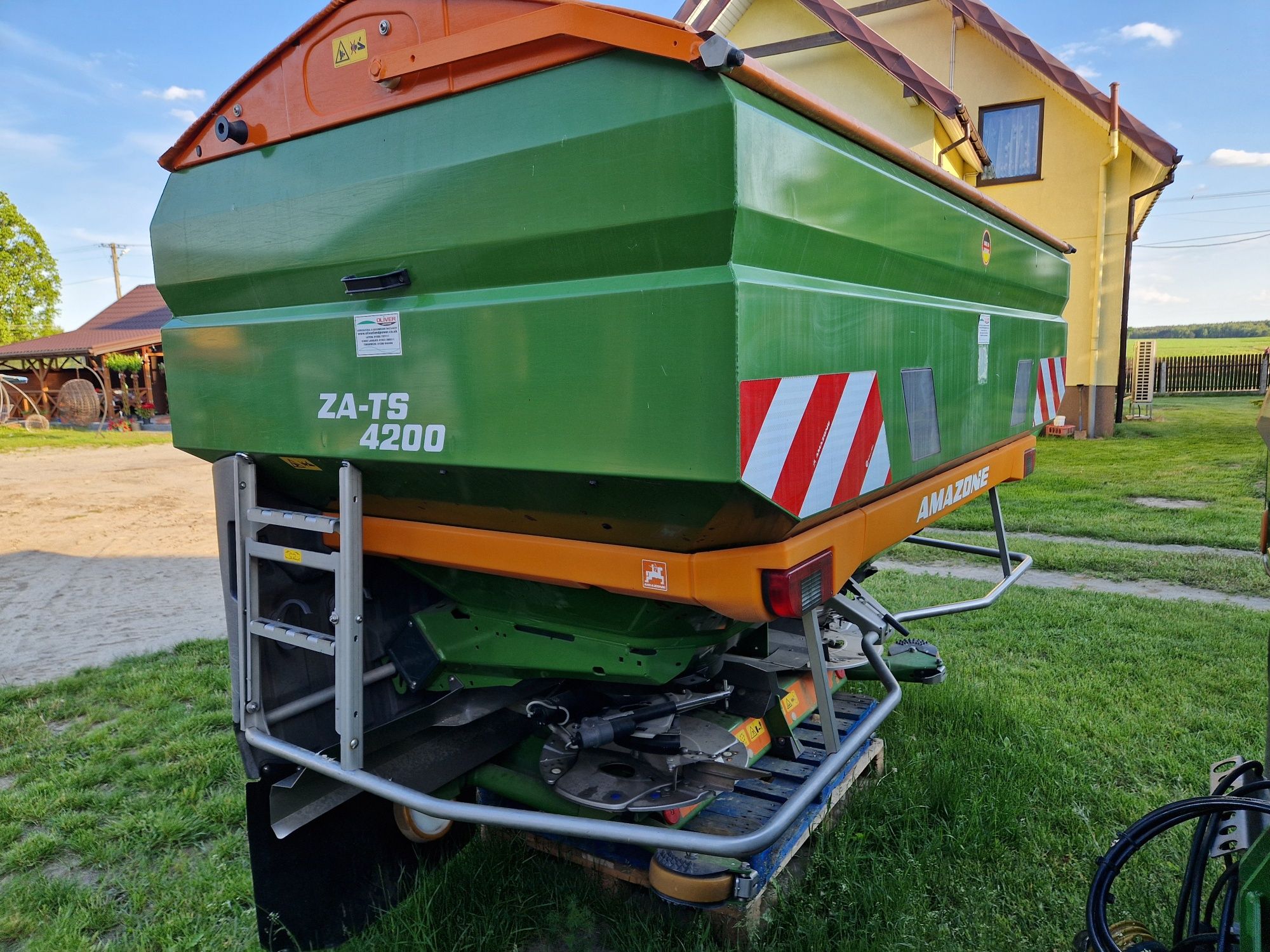 Rozsiewacz Amazone ZA-TS 4200 Ultra Profis Hydro, ISOBUS, 2015r, TS3
