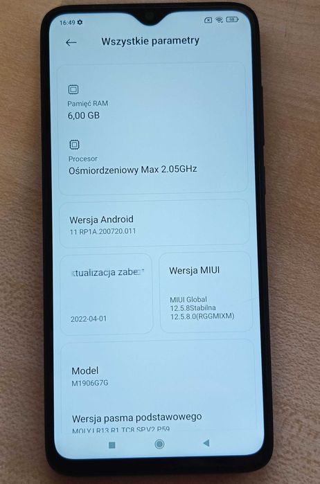Xiaomi Redmi Note 8 Pro (6 + 128 GB). Etui. Aparat 64 Mpix. Dobry stan