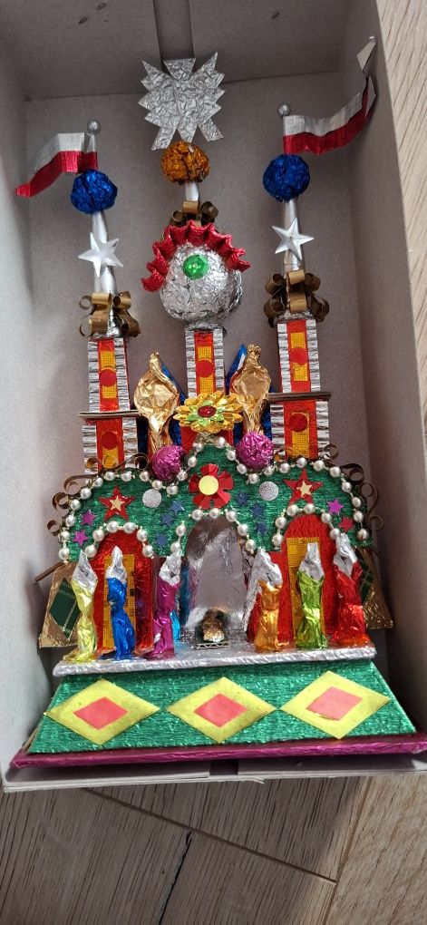 Piękna krakowska szopka hand made idealna na prezent