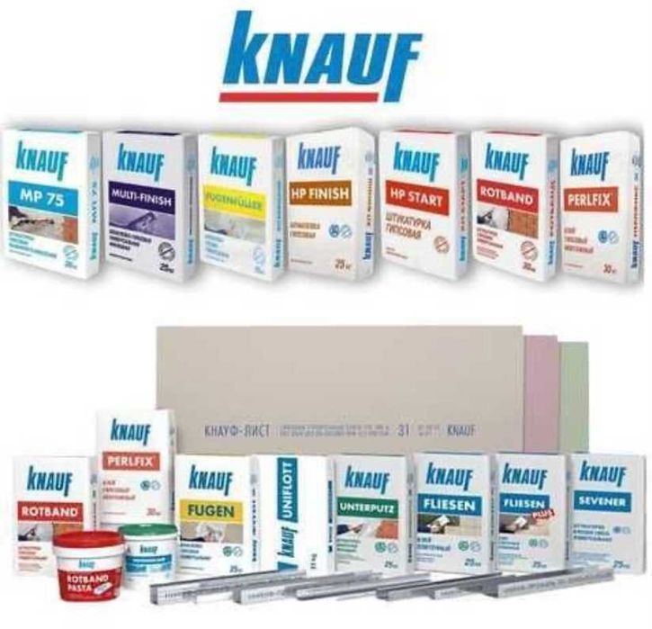 МП 75 Штукатурка машинного нанесення Кнауф Україна 30кг.