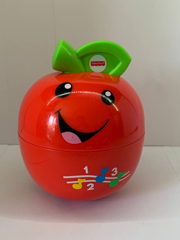 Дитяча іграшка,Розумне яблуко, fisher price на німецькій мові