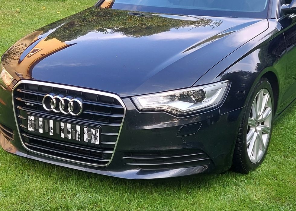 Audi A6 C7 Kompletny przód LZ9Y pas przedni zderzak maska lampy