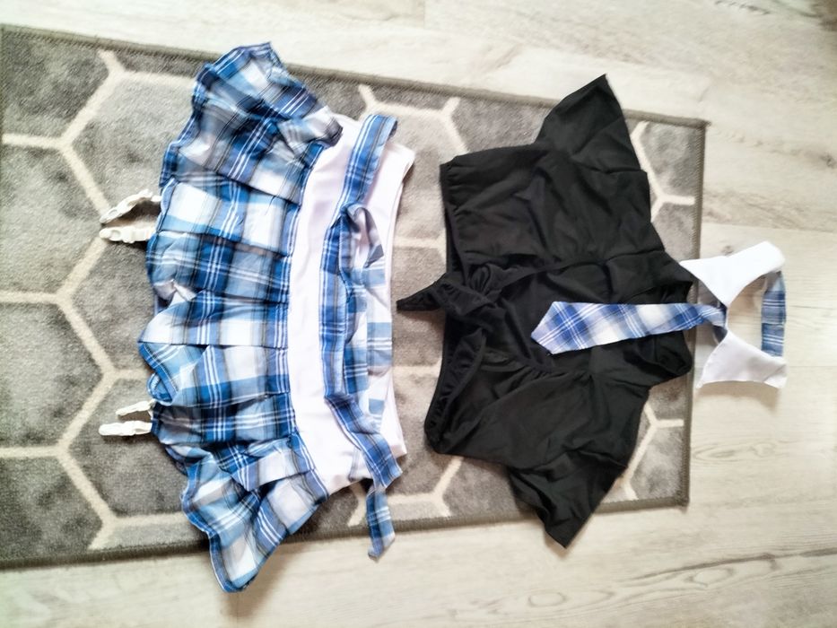 Strój seksowny niegrzecznej uczennicy  rozmiar S