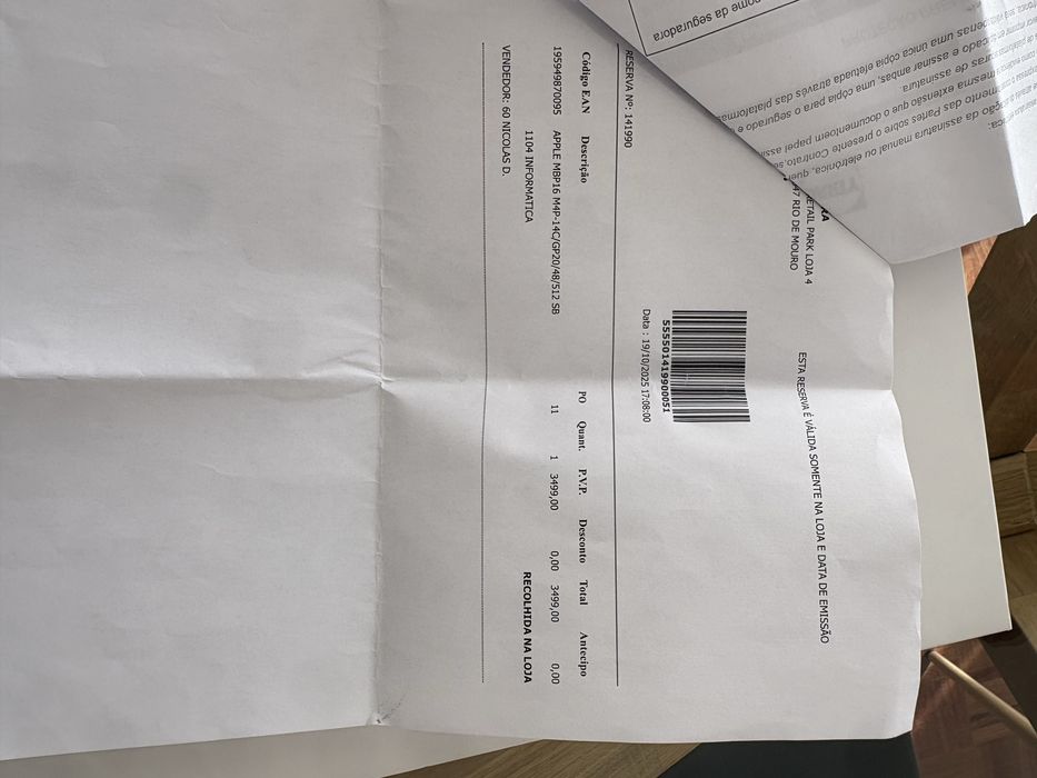 Macbook pro M4 16” 48gb ram disco 512 ssd