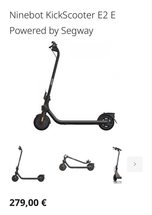 Trotinete Ninebot.