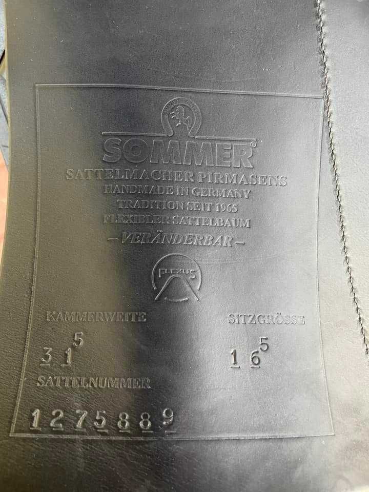 Siodło Sommer rozmiar 16. Prawie nowe.