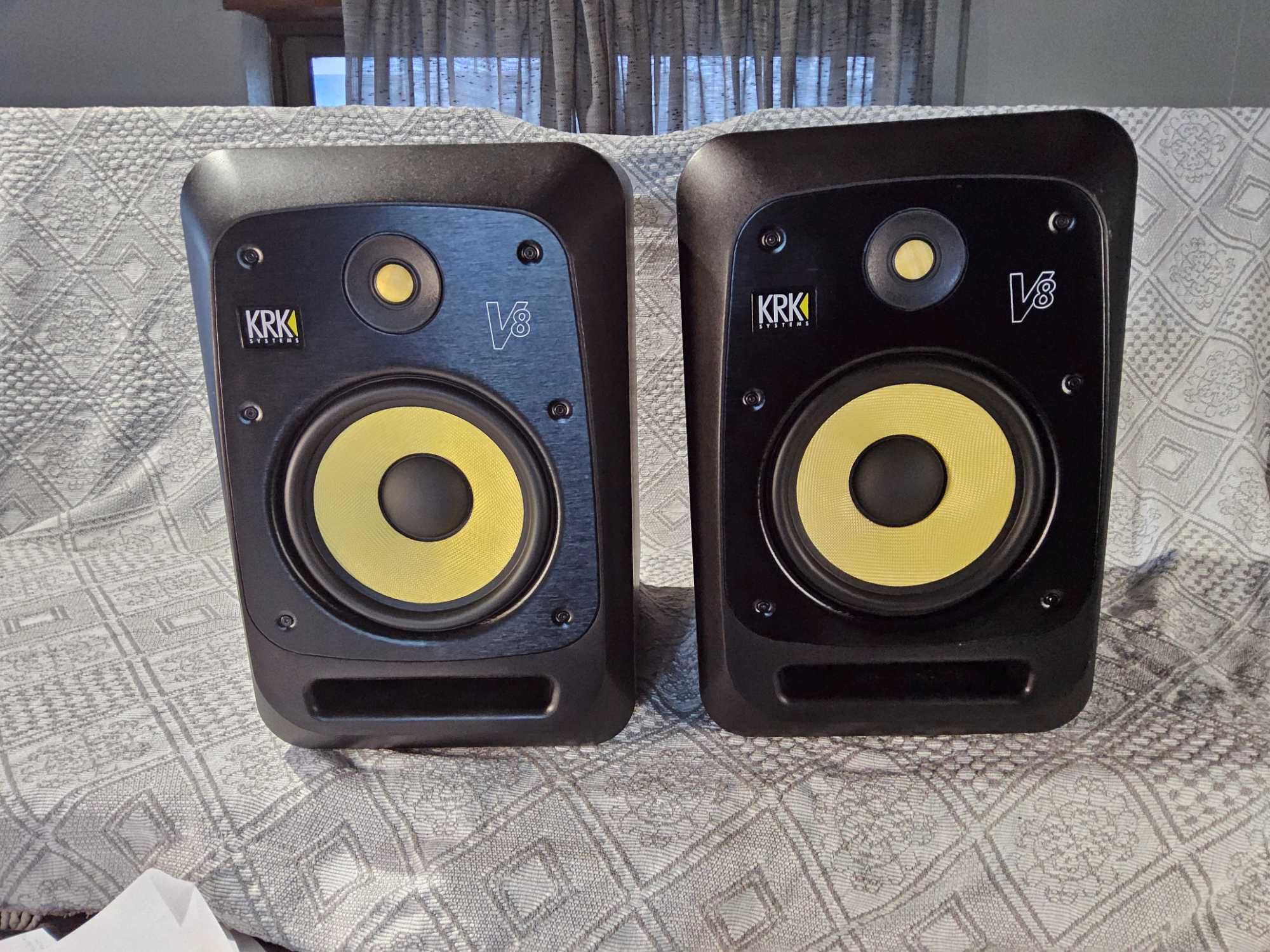 1 Ano Garantia  35% DESCONTO  KRK V8 S4 REFERENCE