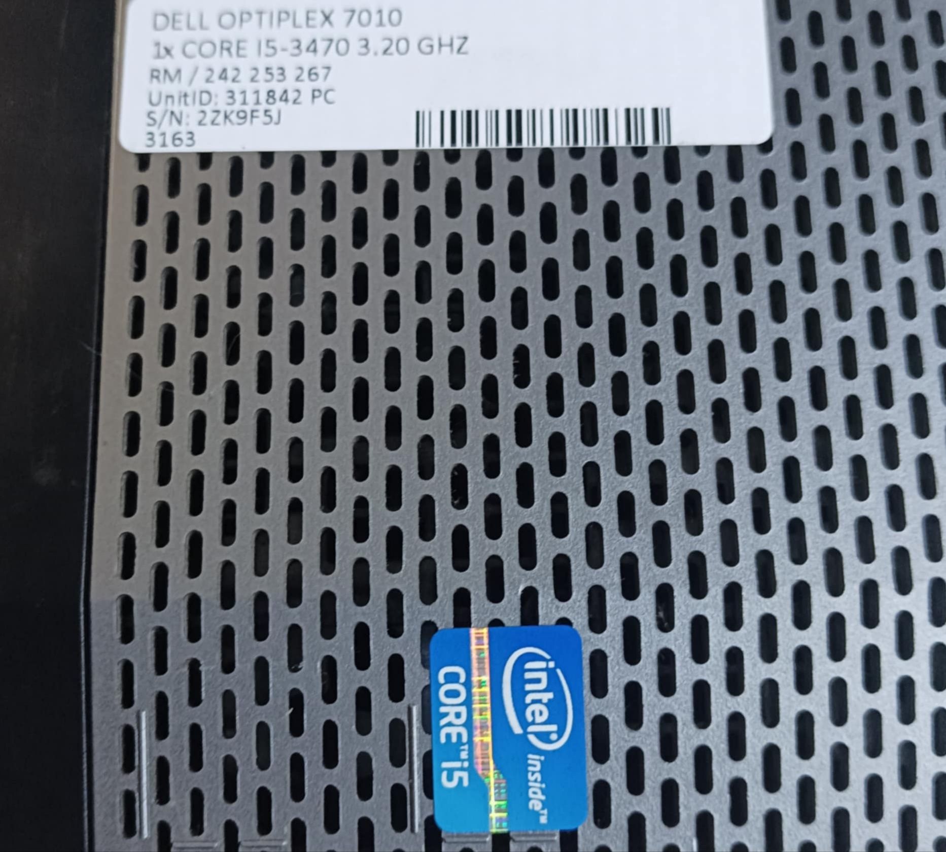 Komputer stacjonarny Dell Optiplex 7010 8 GB DDR3 i5 Windows 10