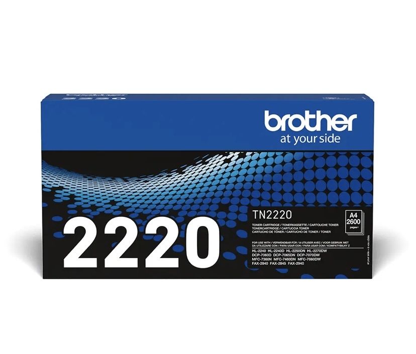 Czarny toner TN-2220 firmy Brother orginal