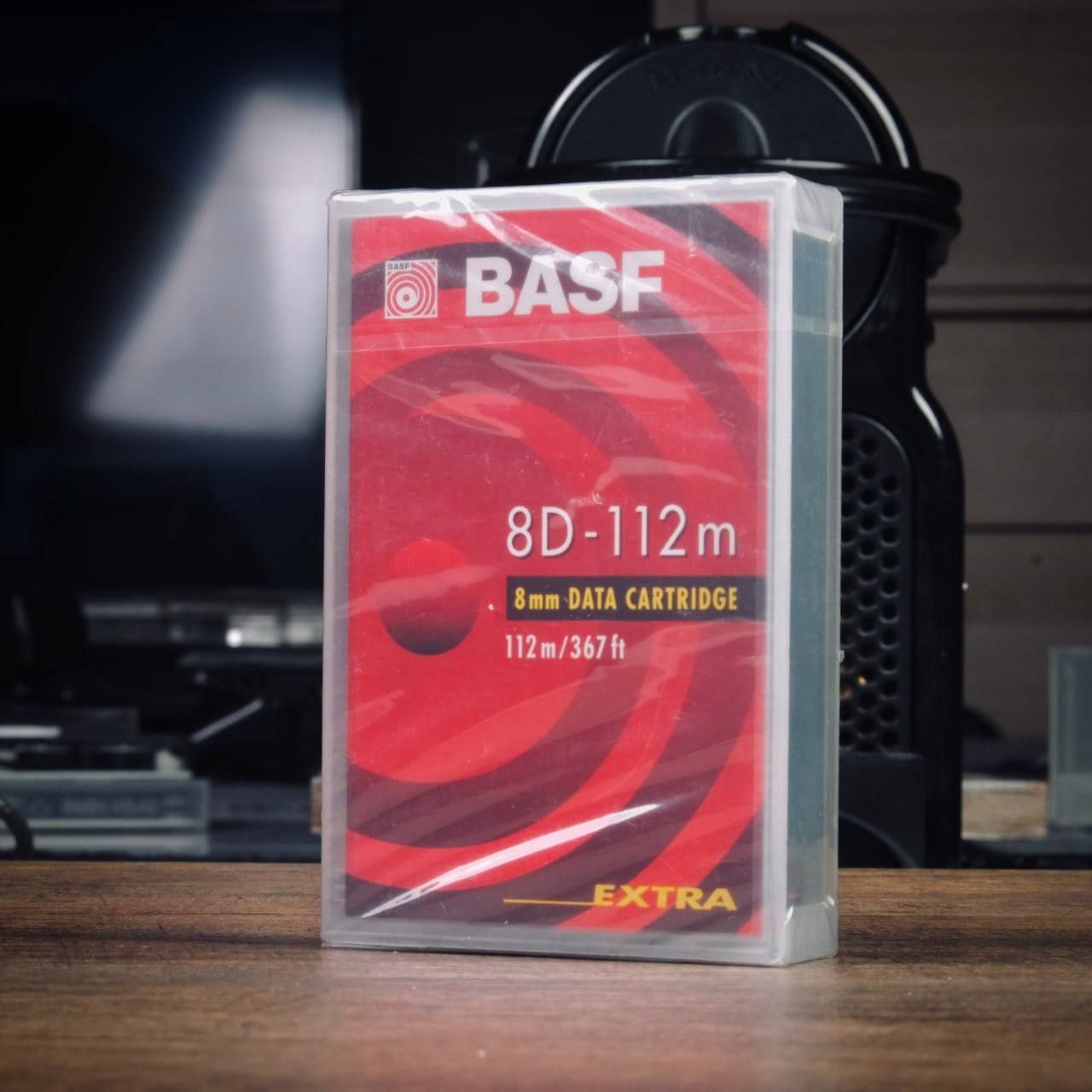 Kaseta danych BASF 8D-112m – NOWA, fabrycznie zapakowana