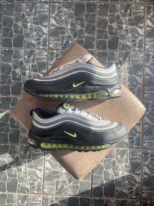 Кросівки Nike Air Max 97 Black Grey Volt |Кроси Найк Аир Макс ОРИГІНАЛ