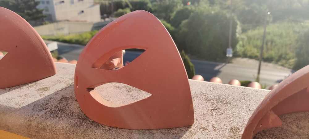 Apliques/candeeiros Rústicos (cerâmica)