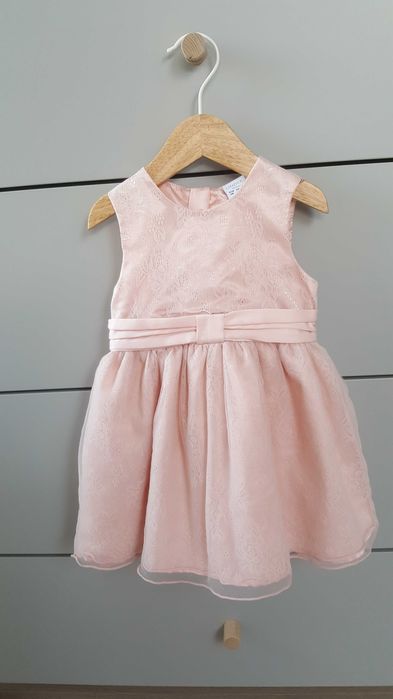 sukienka pudrowy ròż Lindex 74