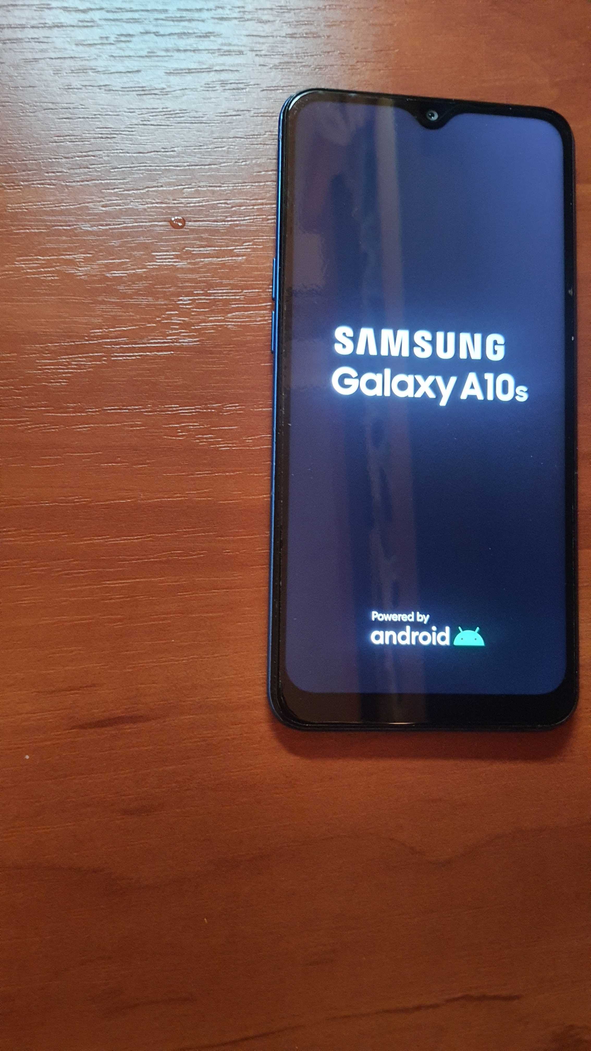 Samsung galaxy a10s 2/32gb синий duos на 2 sim карты и чехол книжка