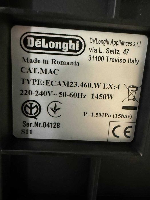 Продам Кавомашину Delonghi ECAM23.460.W