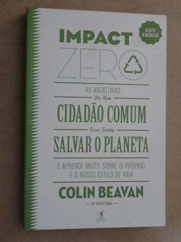 Impacto Zero de Colin Beavan - 1ª Edição