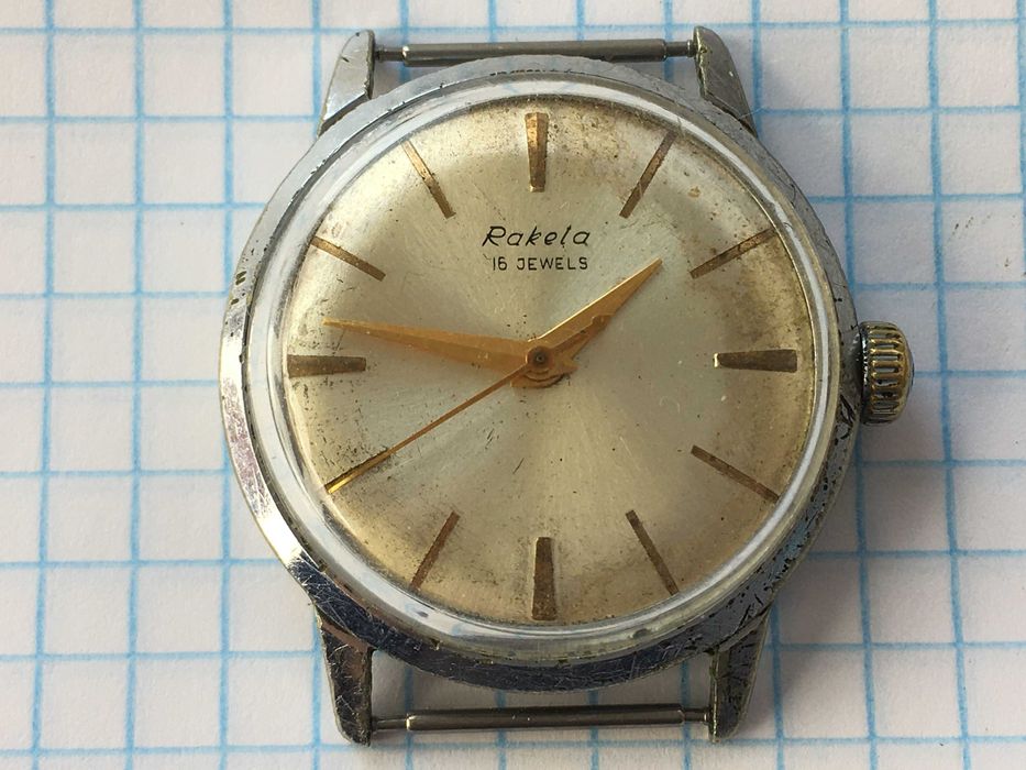 Часы механические Ракета СССР рабочие